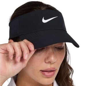 Nike Women's Black Dri-Fit Visor